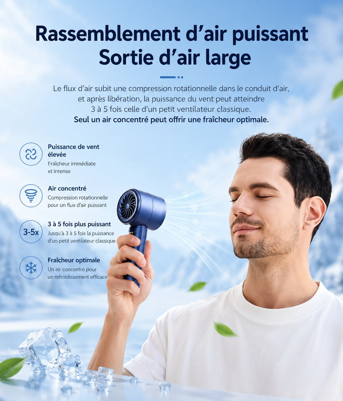 Mini Ventilateur Portable