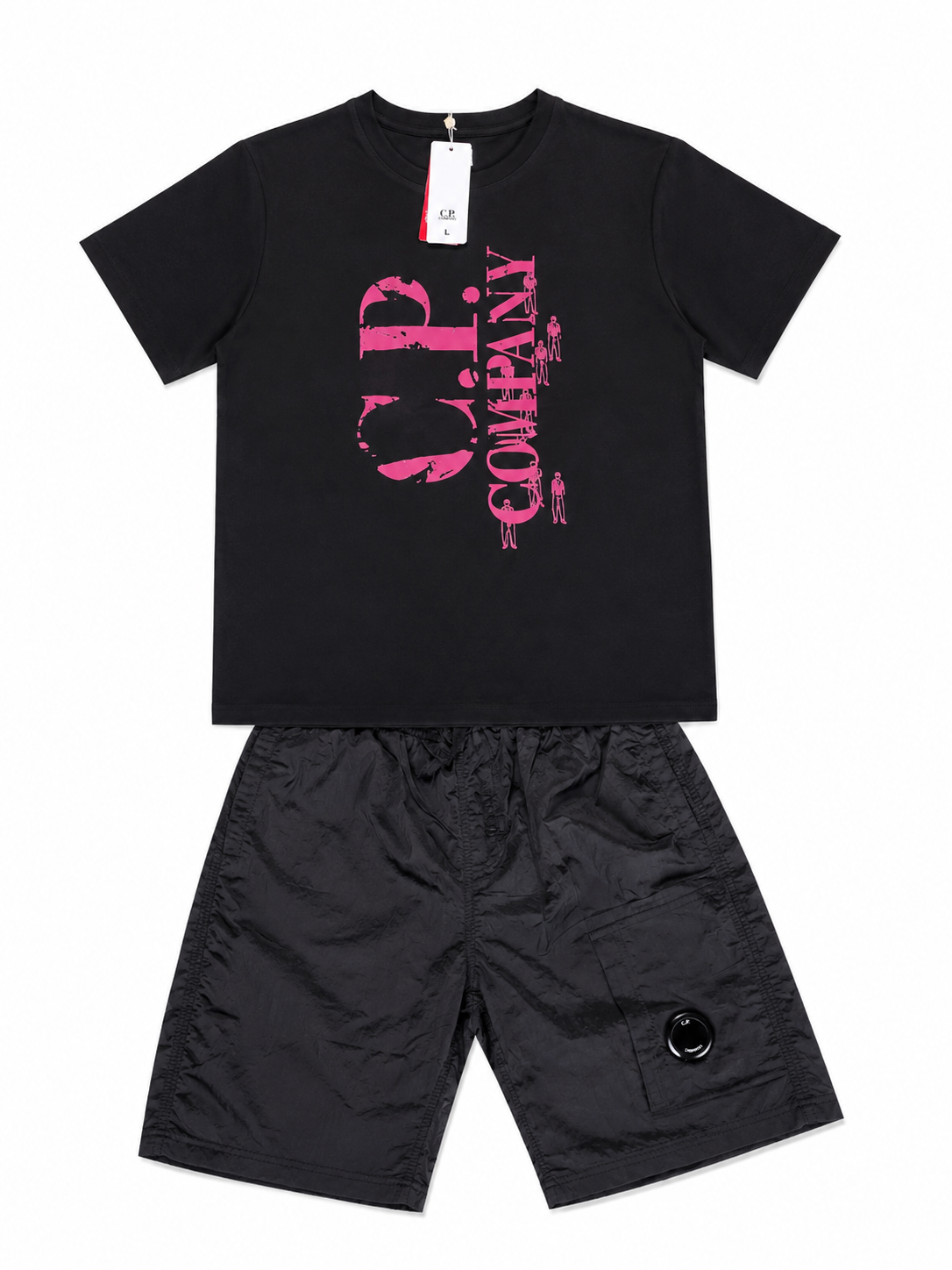 Ensemble C.P Company | Noir et Rose